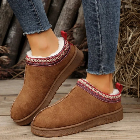 ANKLE BOOTS FOR WOMEN|SHORT PLUSH LINING|COMFORTABLE